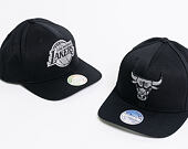 Kšiltovka Mitchell & Ness Melange Logo Chicago Bulls Black Snapback