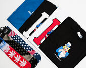 Ponožky HUF USA Red