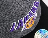 Kšiltovka Mitchell & Ness Flashback 110 SB Los Angeles Lakers Charcoal/Black Snapback