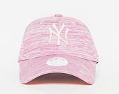 Dámská Kšiltovka New Era Engineered Fit New York Yankees 9FORTY Pink/Grey Heather Strapback