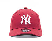 Dětská Kšiltovka New Era League Essential Kids New York Yankees 9FORTY Child Cardinal/White Strapbac