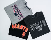 Triko New Era Team Apparel NFL Script Tee Oakland Raiders Heather Grey
