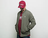 Bunda New Era Branded Sherpa Bomber New Olive