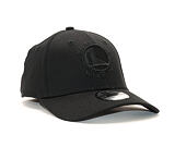 Kšiltovka New Era Black On Black Golden State Warriors 39THIRTY Black