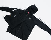 Mikina Kappa Banda Arit Slim Black/White