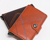 Peněženka Secrid Miniwallet Stitch Linea Caramello