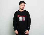 Mikina Champion Crewneck Sweatshirt Maxi Unisex Black