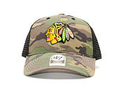 Kšiltovka 47 Brand Chicago Blackhawks Camo Branson MVP Snapback