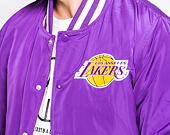 Bunda New Era Los Angeles Lakers NBA Team Apparel Bomber Purple