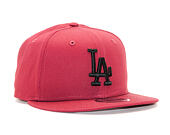 Kšiltovka New Era 9FIFTY Los Angeles Dodgers League Essential Cardinal/Black Snapback