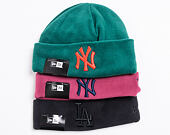 Kulich New Era New York Yankees Winter Utility Micro Fleece Cuff Dark Green/Orange