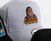 Kšiltovka New Era 9FORTY A-Frame Star Wars Chubacca Gray Snapback