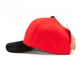 Kšiltovka Mitchell & Ness Chicago Bulls 3D Suede 110 Red Snapback