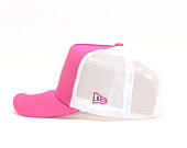 Dámská Kšiltovka New Era 9FORTY A-Frame New York Yankees Essential Pink/White Snapback