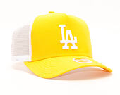 Dámská Kšiltovka New Era 9FORTY A-Frame Trucker Los Angeles Dodgers Essential Gold/White Snapback