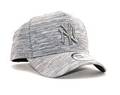 Kšiltovka New Era 9FORTY A-Frame New York Yankees Engineered Fit Grey Heather/Gray Snapback