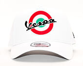 Kšiltovka New Era 9FORTY A-Frame Vespa Piaggio White Snapback