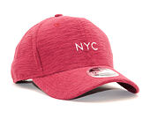 Kšiltovka New Era 9FIFTY NYC Stretch Snap Slub Cardinal/White