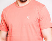 Triko New Era New York Yankees Mini Logo Pastel Orange