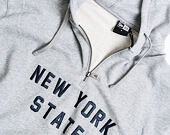 Mikina New Era New York State Hoody Light Grey Heather