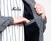 Bunda New Era Hickory Coaches Jacket Navy/White