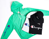Mikina Champion Hooded Sweatshirt Classic Logo Black 212574 KK001 NBK