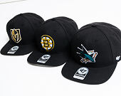 Kšiltovka 47 Brand San José Sharks No Shot Captain Black Snapback