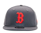 Kšiltovka New Era 9FIFTY Boston Red Sox Grey Heather/Scarlet Snapback