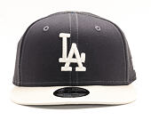Kšiltovka New Era 9FIFTY Los Angeles Dodgers League Essential Grey Heather/Light Gray