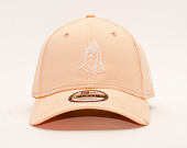 Kšiltovka New Era 9FORTY Script Peach/White
