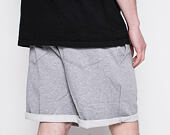 Kraťasy New Era Essential Shorts Light Gray Heather