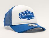 Kšiltovka New Era 9FORTY A-Frame Trucker Patch Blue/White