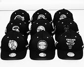 Kšiltovka Mitchell & Ness INTL441 Black/Grey/White Snapback