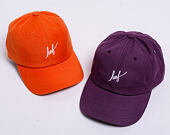 Kšiltovka HUF Script CV 6 Panel Purple Velvet
