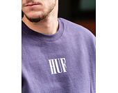 Mikina HUF Serif Pullover - purple velvet