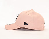 Kšiltovka New Era 9FORTY League Essential New York Yankees Blush Sky Pink / Navy Strapback