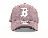 Kšiltovka New Era 9FORTY Engineered Plus Boston Red Sox Maroon / Optic White Strapback