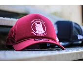 Kšiltovka New Era 9FORTY Trucker Historic Providence Steam Rollers Cardinal Snapback