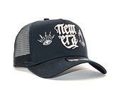 Kšiltovka New Era 9FORTY Trucker Script Pack Navy / Stone Snapback