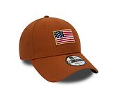 Kšiltovka New Era 9FORTY Flagged Rust