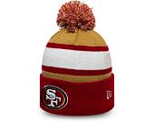 Kulich New Era San Francisco 49ers Striped Cuff Knit OTC