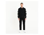 Bunda New Era NBA Patch Varsity Jacket 6 Teams Black