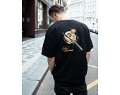 Triko HUF Omerta T-Shirt Black