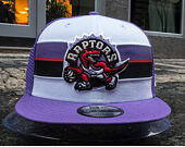 Kšiltovka New Era 9FIFTY Toronto Raptors Stripe Hardwood OTC