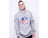 Mikina New Era NFL Logo Po Hoodie Heather Grey