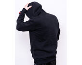 Mikina s kapucí New Era Essential Logo Pull Over Hoody Chicago Bulls Black