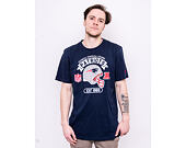 Triko New Era New England Patriots Graphic Helmet Tee