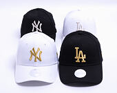 Dámská Kšiltovka New Era 9FORTY Los Angeles Dodgers Metallic White