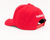 Kšiltovka Mitchell & Ness 230 Pinscript Scarlet Red 110