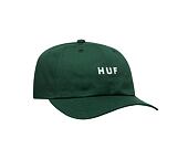 Kšiltovka HUF Essentials OG Logo CV Hat Sycamore Green